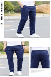 👖 Men's Premium Straight-Leg Elastic Sports Pants