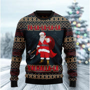 Funny Santa Claus Graphic Ugly Christmas Sweater For Men Fashion Autumn Winter 3D Printed Sweatshirt Casual Oversized Pullovers