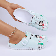 Vibrant Tie-Dye Clogs