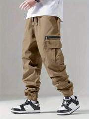 Men’s Thin Multi-Pocket Cargo Pants