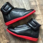 High-Top Sneaker for Men Designer Genuine Leather Outdoor Comfort Flat Trainers Ankle Boot Stylish Trendy Handmade Men Shoes