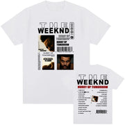 Cotton Men Tees The Weekend Harry Up Tomorrow Tshirts 2025 New Album Fashion Printing T-shirt Round Neck Unisex Streetwear Male