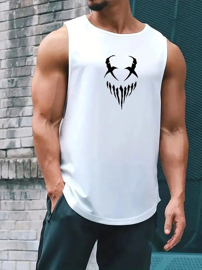 Men's Mesh Fitness Tank Top – Breathable Sleeveless Gym & Running Vest