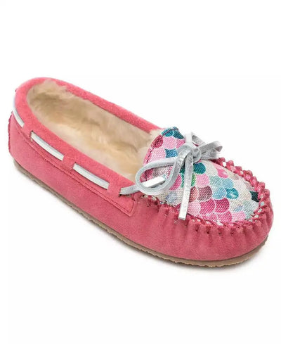 Minnetonka | Toddler Girls Cassie Moccasin Slippers