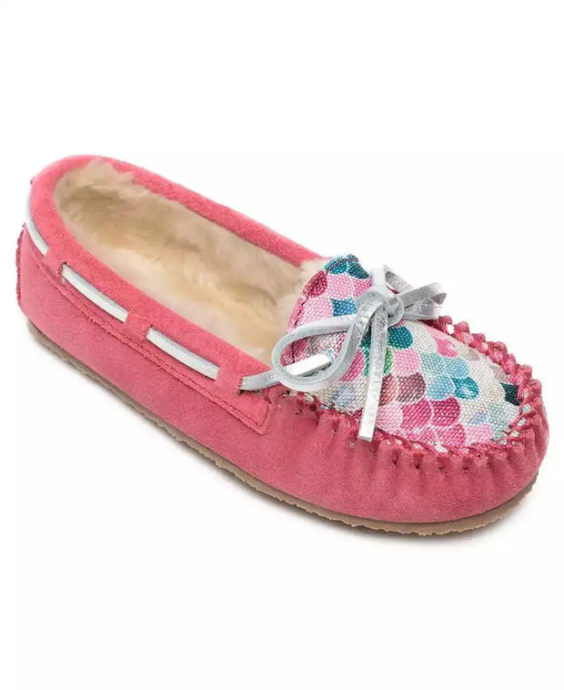 Minnetonka | Toddler Girls Cassie Moccasin Slippers