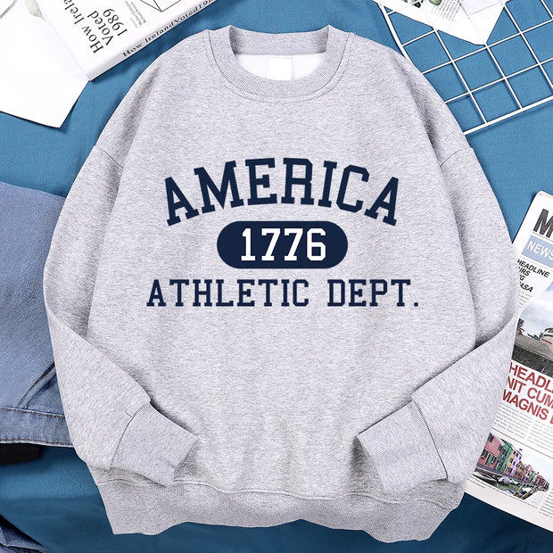 1776 America Pride Hoodie - Unisex Casual Pullover for Autumn & Winter!🇺🇸 ❄️