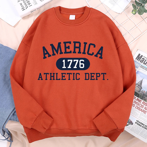 1776 America Pride Hoodie - Unisex Casual Pullover for Autumn & Winter!🇺🇸 ❄️