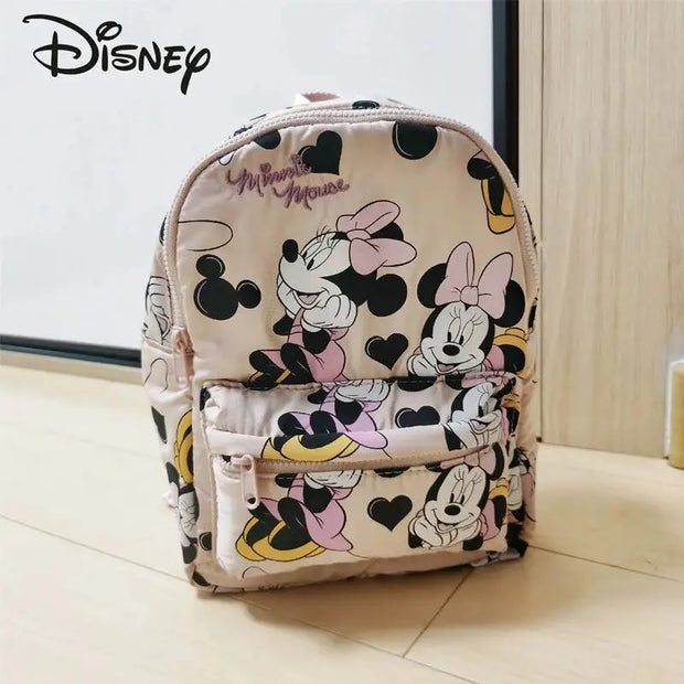 Disney Mickey Mouse Backpack - Cute Fashion Canvas School Bag for Women & Girls! 👧🏻