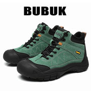 Bubuk New Men's Outdoor Boots, Fashionable and Versatile, a Must-Have for Trendy Men, Comfortable and Breathable Low-Top Versatile Outdoor Hiking Boots with Cushioning