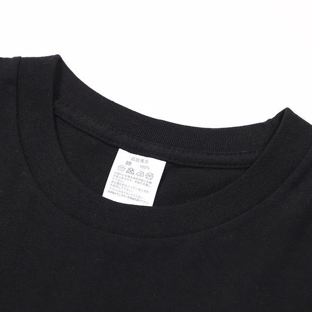 Motorcycle Enthusiast Street Ted Rider Printed T-Shirt Men Loose Casual Short Sleeves Summer Breathable Tee Cotton Clothing