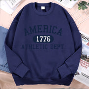 1776 America Pride Hoodie - Unisex Casual Pullover for Autumn & Winter!🇺🇸 ❄️