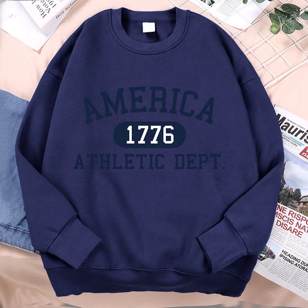 1776 America Pride Hoodie - Unisex Casual Pullover for Autumn & Winter!🇺🇸 ❄️