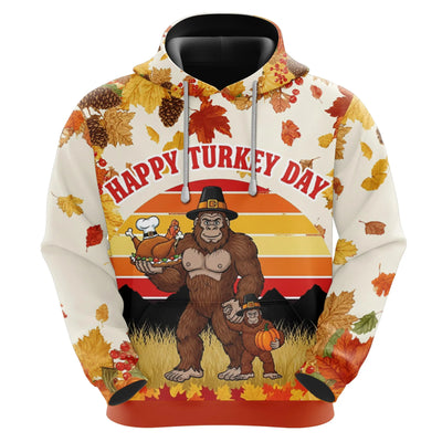 2026   Thanksgiving Hoodies for Men Pullover Sweatshirts, 3D Turkey Fleece Hooded Sweatshirt Series