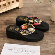 2025 Fashion Women Flip Flops Summer Beach Platform Slippers Casual Outside Wedges Sandals Summer Women Shoes