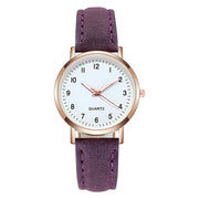 Women’s Luxury Leather Analog Quartz Watch