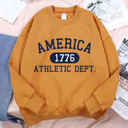1776 America Pride Hoodie - Unisex Casual Pullover for Autumn & Winter!🇺🇸 ❄️