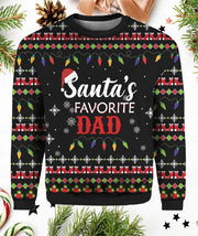 Funny Santa Claus Graphic Ugly Christmas Sweater For Men Fashion Autumn Winter 3D Printed Sweatshirt Casual Oversized Pullovers