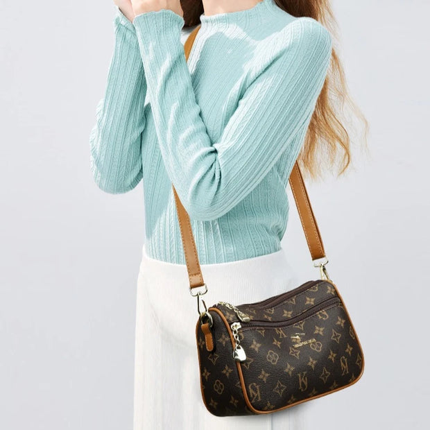 Brand Pu Leather Women Shoulder Crossbody Bags for Women 2025 Luxury Handbags Women Bags Designer Handbags High Quality Sac