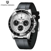🕰️ PAGANI DESIGN V2 Men's Chronograph Watch – 40mm Quartz, Sapphire Crystal, Stainless Steel