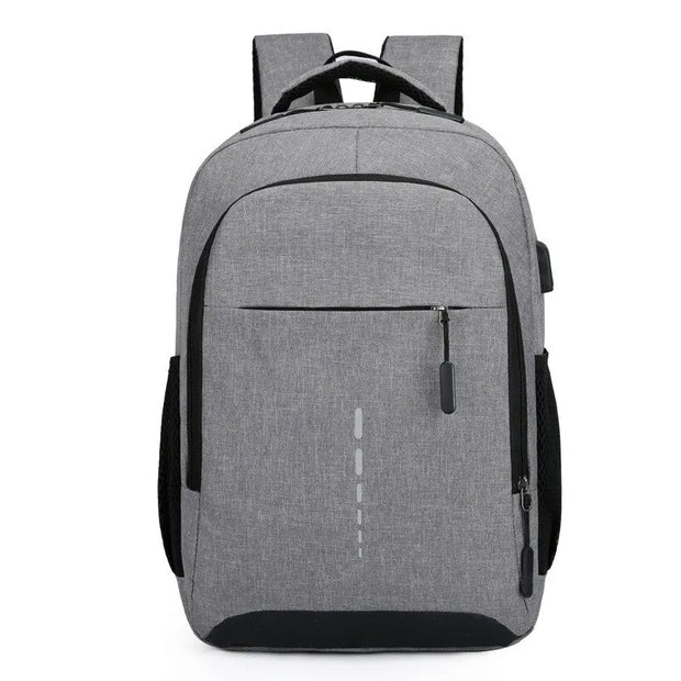 💼 Simple Chic Backpack - Large Capacity Travel Bag for Men & Women, Perfect for Students & Professionals! 📚