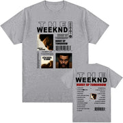 Cotton Men Tees The Weekend Harry Up Tomorrow Tshirts 2025 New Album Fashion Printing T-shirt Round Neck Unisex Streetwear Male