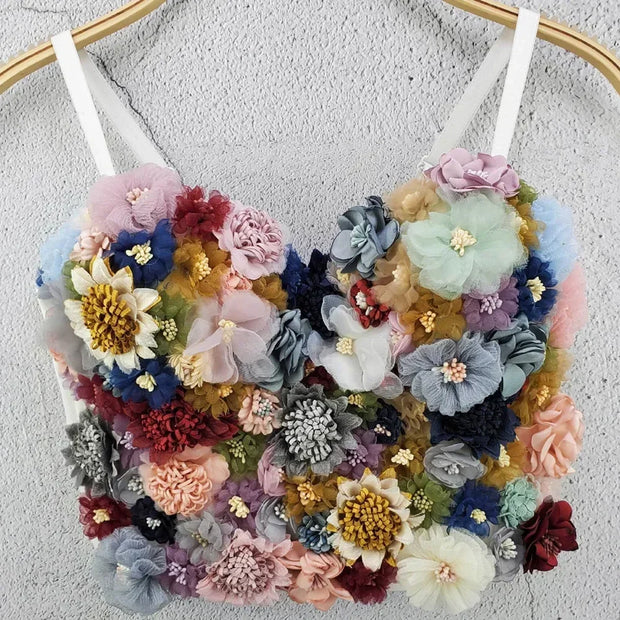 Women's Luxury Corset Tank Top – Harajuku Style Push-Up Bralette & Shaper