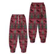 Festive Christmas Hoodies Pants with Holiday Patterns Santa Reindeer Snowman Trees Loungewear Holiday Season Gifts Fall Winter