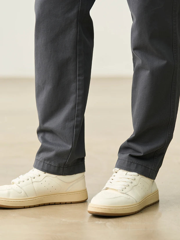 SIMWOOD Men’s 2025 Spring Regular Straight Dark Wash Chinos