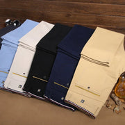 Men’s Classic Spring/Summer Cotton Casual Trousers
