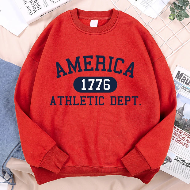 1776 America Pride Hoodie - Unisex Casual Pullover for Autumn & Winter!🇺🇸 ❄️