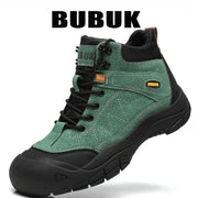 Bubuk New Men's Outdoor Boots, Fashionable and Versatile, a Must-Have for Trendy Men, Comfortable and Breathable Low-Top Versatile Outdoor Hiking Boots with Cushioning