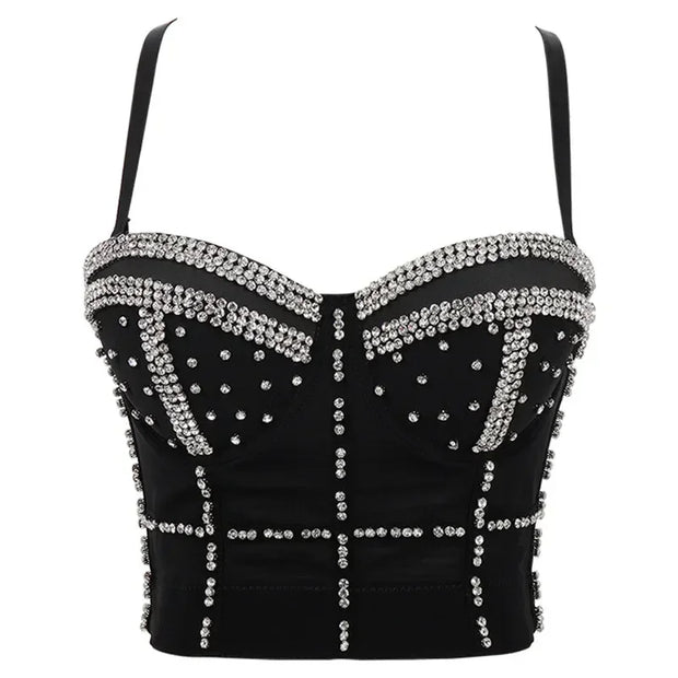 Women's Luxury Corset Tank Top – Harajuku Style Push-Up Bralette & Shaper