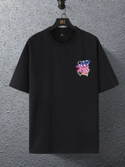 Cartoon Bear Sunset Tee