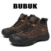 Bubuk New Men's Outdoor Boots, Fashionable and Versatile, a Must-Have for Trendy Men, Comfortable and Breathable Low-Top Versatile Outdoor Hiking Boots with Cushioning