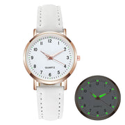 Women’s Luxury Leather Analog Quartz Watch