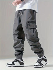 Men’s Thin Multi-Pocket Cargo Pants