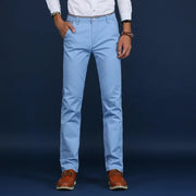 Men’s Classic Spring/Summer Cotton Casual Trousers