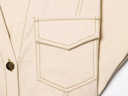 ETJ 2025 summer new TRAF women's elegant fashion waist pleated V-neck short-sleeved temperament denim MIDI dress