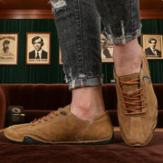 Ankle Boots for Men Fashionable Stitching Lightweight Comfortable Casual Walking Shoes Breathable Tennis Outdoor Driving Shoes