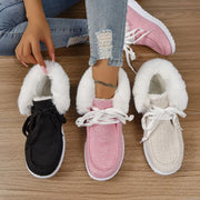 Casual Flats Cotton Boots Winter New Sport Platform Fashion Work Shoes Women Winter New Luxury Hot Plush Boots