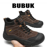 Bubuk New Men's Outdoor Boots, Fashionable and Versatile, a Must-Have for Trendy Men, Comfortable and Breathable Low-Top Versatile Outdoor Hiking Boots with Cushioning