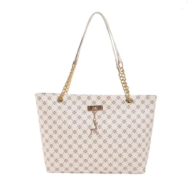 👜 Trendy Luxury Tote Bag - Spacious Shopping Bag with Fashion Printing for Women! 💃