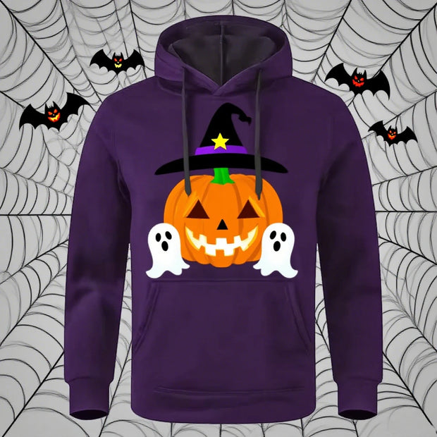 Halloween hoodies for man Graphic Men's Hoodie Skull Print Classic Casual 3D Printed Pullover Holiday Out Hoodie Long Sleeve Top