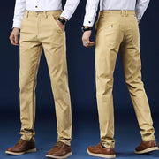 Men’s Classic Spring/Summer Cotton Casual Trousers