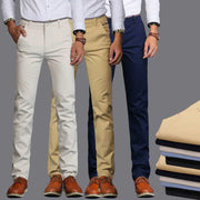 Men’s Classic Spring/Summer Cotton Casual Trousers