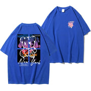 Cartoon Bear Sunset Tee