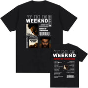 Cotton Men Tees The Weekend Harry Up Tomorrow Tshirts 2025 New Album Fashion Printing T-shirt Round Neck Unisex Streetwear Male