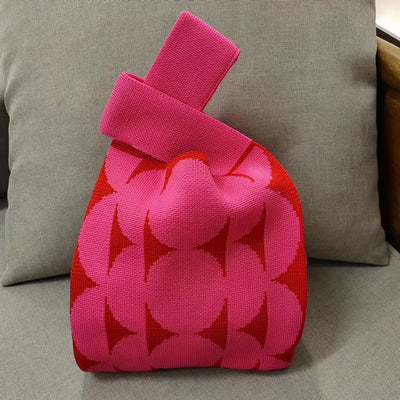 2025 New Foldable Tote Bag, Color Matching Hobo Bag, Women's Sling Crossbody Purse, Fashionable Mini Square Shoulder Bag