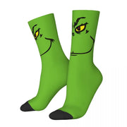 Cartoon Grinchh Xmas Socks Men's Women's Funny Happy Christmas Socks Hip Hop Spring Summer Autumn Winter Socks Gift
