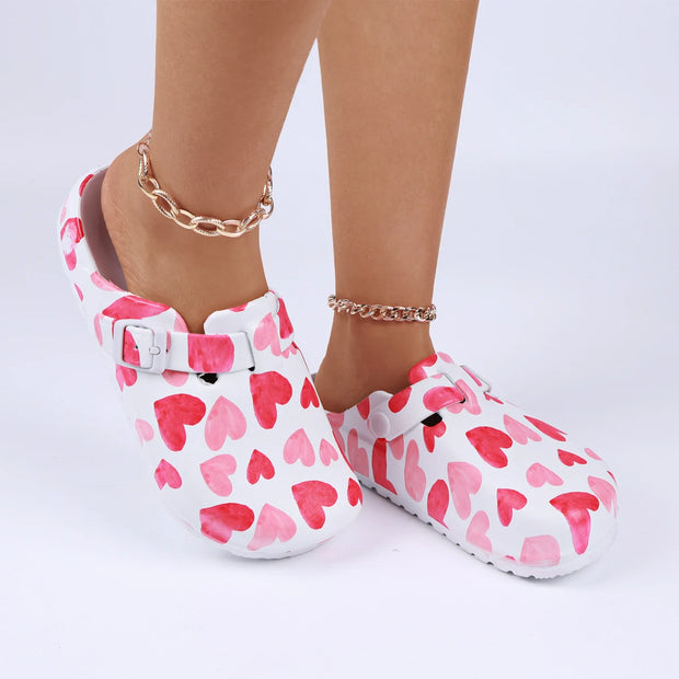 Vibrant Tie-Dye Clogs
